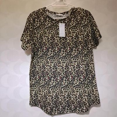 تیشرت زنانه طرح پلنگی