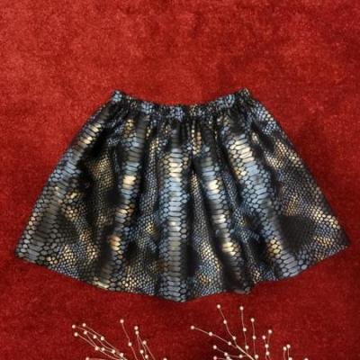 دامن چرم پوست ماری s1003-35