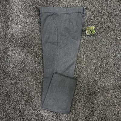 شلوار پارچه ای راسته گاباردین طوسی تیره با سایزبندی 42 تا 52