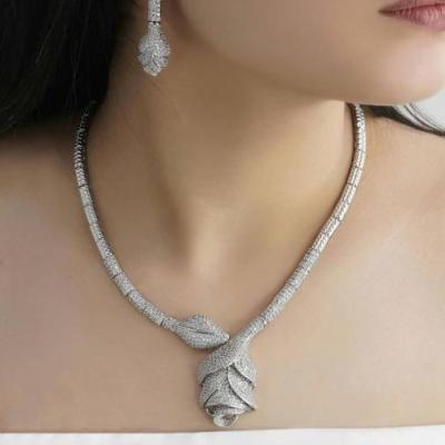 نیم‌ست زنانه طرح جواهر مدل رز