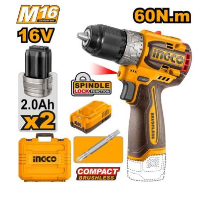 دریل شارژی موتور براشلس اینکو مدل CIDLI16682