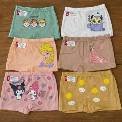 شورت نیم پا دخترانه نخ پنبه ای اصل 12 عددیی