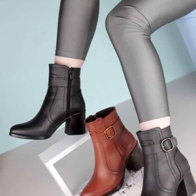 نیم بوت 7 سانتی پاشنه دار