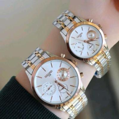 ست ساعت سیکو صفحه سفید seiko