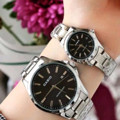 ست ساعتمچی کاسیو صفحه مشکی CASIO