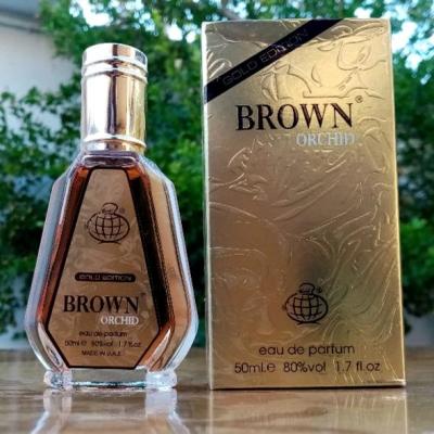 عطر ادکلن براون ارکید گلد ادیشن رایحه عطر تام فورد توباکو وانیل 50 میل