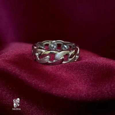 حلقه نقره زنانه کارتیه کدanz1117