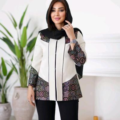 کت مجلسی مانتو مشکی مجلسی مازراتی ترک اعلا مانتو کتی