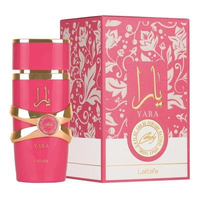 ادکلن زنانه لطافه مدل یارا کندی حجم 100 میل