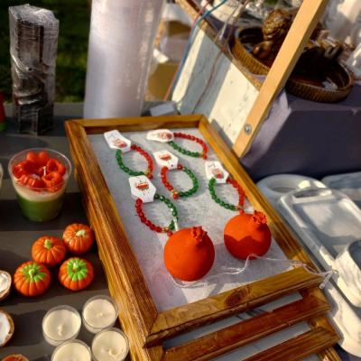 سینی پذیرایی چوبی