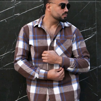 پیراهن پشمی ضخیم قواره لش