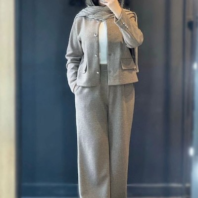 کت شلوار توییت جناقی