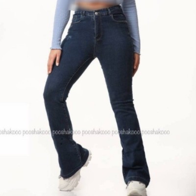 شلوار لی دمپا گشاد زنانه-152649