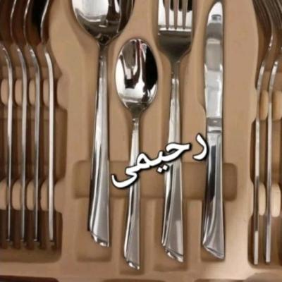 سرویس قاشق و چنگال 18 نفره 82پارچه یونیک اصلی تضمینی نقره ای-152473