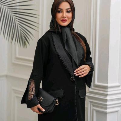 مانتو اسپرت زنانه کرپ کت مزون دوز مدل کالکشن عیدانہ