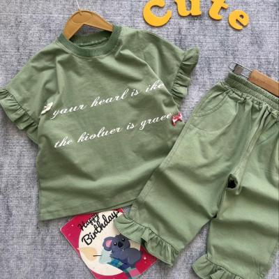 بلوز شلوارک دخترانه، تیشرت شلوارک دخترانه آستین چین