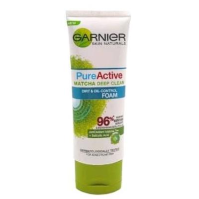 فوم شستشو گارنیر مدل PURE ACTIVE حجم 100 میل