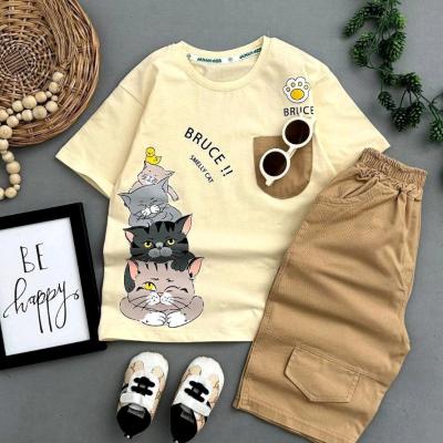 تیشرت و شلوارک اسپرت پیشی جذاب