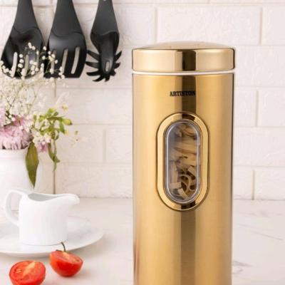 سرویس قابلمه 29پارچه جلو پنجره بدنه استیل درب فلزی آرتیستون