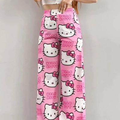 شلوار هلوکیتی شلوار راحتی کیتی شلوارردخترانه شلوار پینترستی-154165