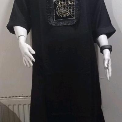 مانتو تابستانه کفتان بابوس دو نخ خرج کار هندی