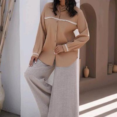 شومیز مانتویی مدل گیپور