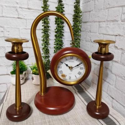 ست ساعت و شمعدان