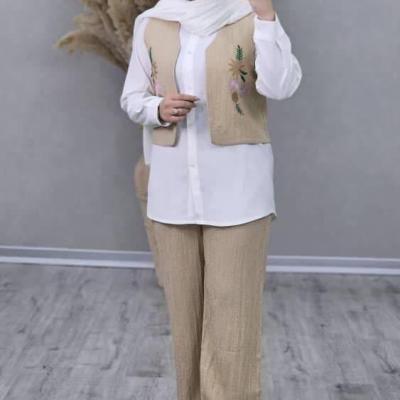سه تیکه جلیقه و شلوار و شومیز صوفیا-159386