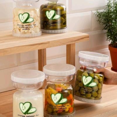ظرف ترشی و خیارشور ساعت شنی