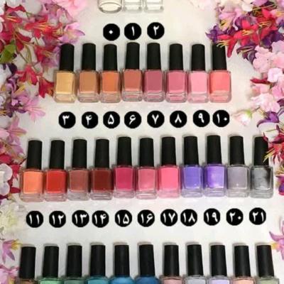 لاک ناخن نمازی رنگ و شماره اعلام کنید