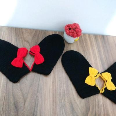 پاپوش (روفرشی) دست بافت شیک و زیبا