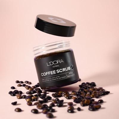اسکراب قهوه صورت و بدن لدورا هربال