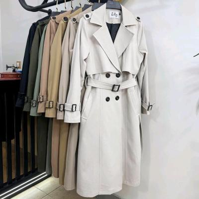 مانتو بارانی بلند آستردار کتان زارا بارانی سایز بزرگ