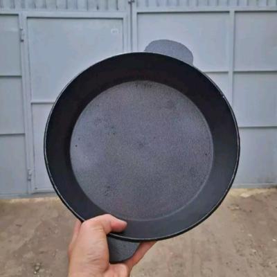 ماهیتابه سه خط چدنی اصل بدون روکش شیمیایی