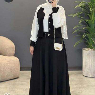 شومیز جلیقه دامن شانتون ثنا Asd-157351