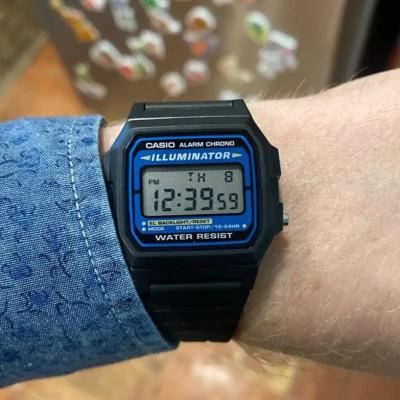 ساعت مچی کاسیو مدل F-105W-1ADF CASIOاصل اورجینال