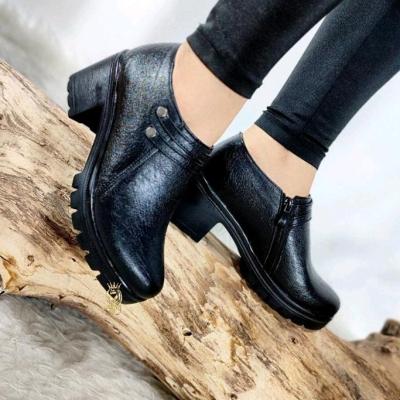 کفش طبی مجلسی مدل دیفن ‌چرمی