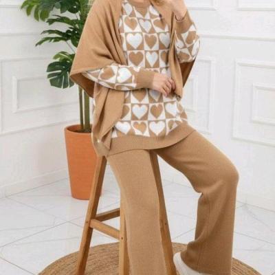 ست بلوز شلوار بافت مدل سولماز