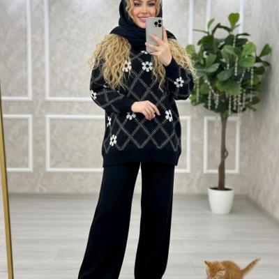 ست بلوز شلوار بافت دلتا