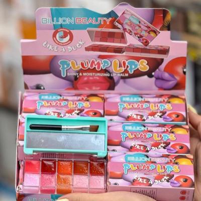 پالت رژ لب خیس