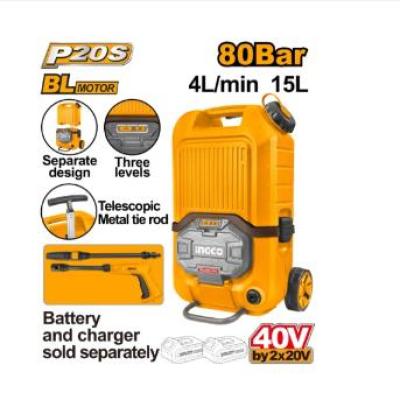 کارواش شارژی مخزن دار اینکو مدل CPWLI4006