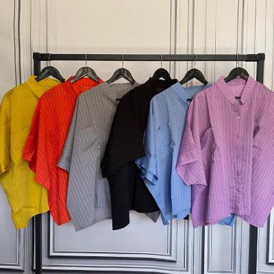 شومیز باکسی راه راه زنانه