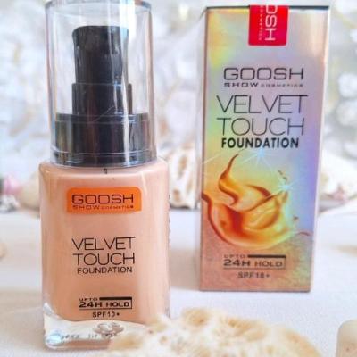 کرم پودر اورجینال مدل ولوت تاچ برند(GOSH)