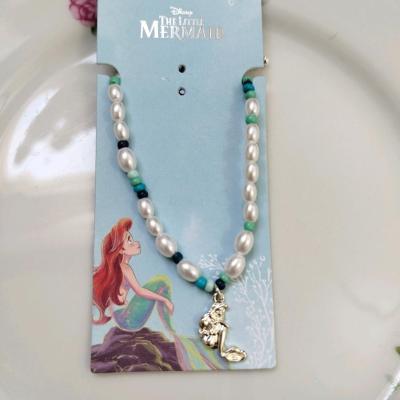 دستبند دیزنی پلاک پری دریایی اروپایی