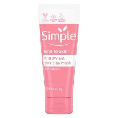 ماسک خاک رس صورت سیمپل Simple 95g