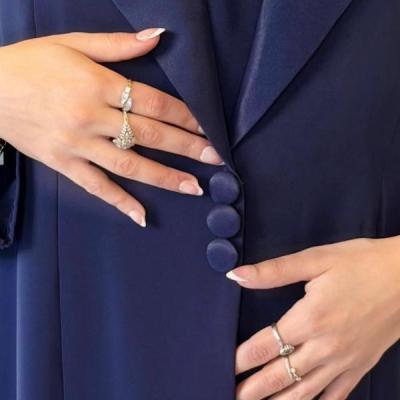 مانتو کتی زنانه کرپ مدل مانتو کتی یقه ساتن