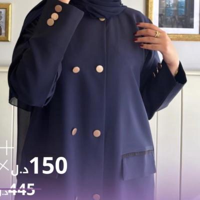 مانتو کتی زنانه کرپ مدل مانتو کتی دکمه طلایی شیک کرپ سایزبندی کامل