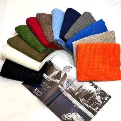 شال مخمل پلیسه مربعی پاییزه زمستانه