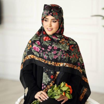 روسری نخ پنبه سیار اسکارف مجلسی