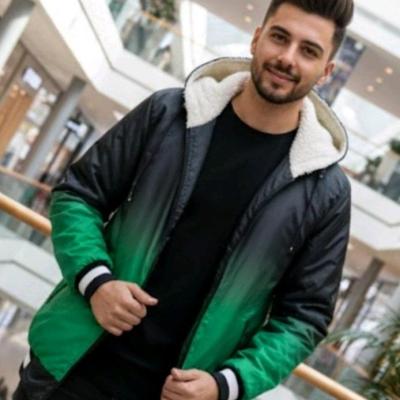 کاپشن مردانه دو رنگ اسپورت مموری وارداتی 1340